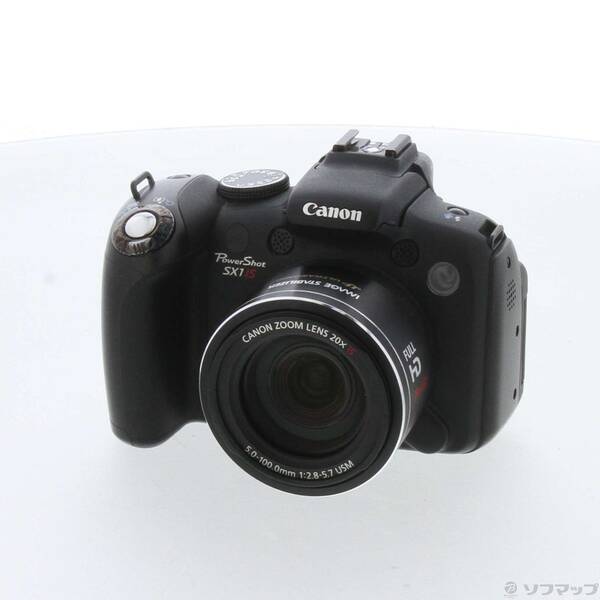 【中古】Canon(キヤノン) PowerShot SX1 IS (1000万絵素／20倍) 【371-ud】