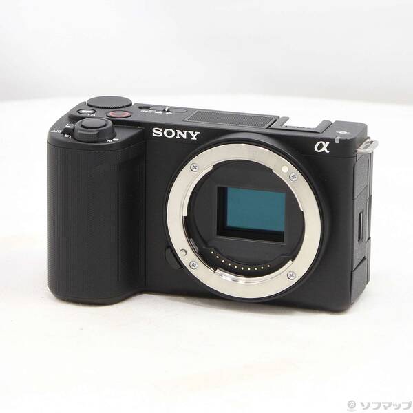 【中古】SONY(ソニー) VLOGCAM ZV-E10 II 上半身 黒いこと ZV-E10M2 B 【251-ud】