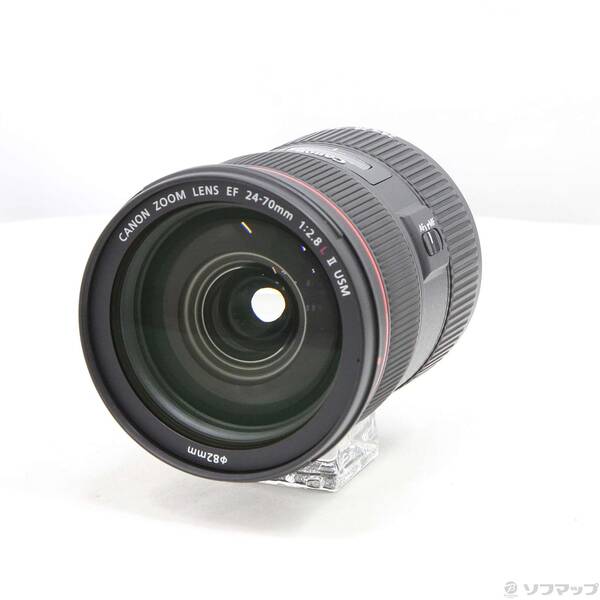 【中古】Canon(キヤノン) 〔見せびらかす品〕 Canon EF 24-70粍 F2.8L II USM 【262-ud】