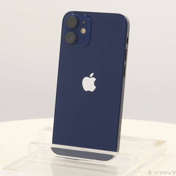【中古】Apple(アップル) iPhone12 mini 64GB 青碧 MGAP3J／A SIM無償性 【269-ud】
