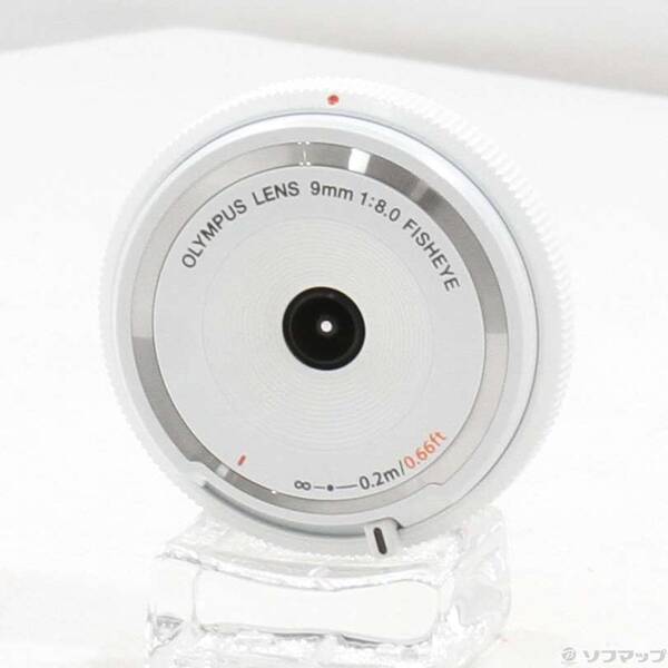 【中古】OLYMPUS(オリンパス) BCL-0980 ボディキャップレンズ 9粍 F8.0 白いこと 【262-ud】