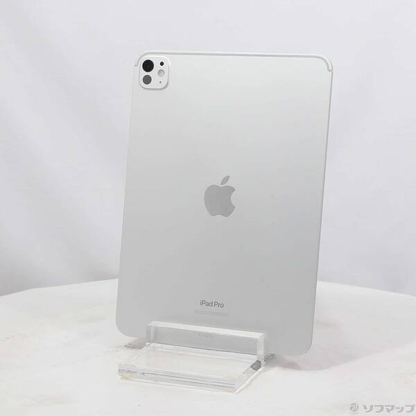 【中古】Apple(アップル) iPad Pro 11in 第5時人 標準尺度硝子 256GB しろがね色 MVV93J／A Wi-Fi 【349-ud】