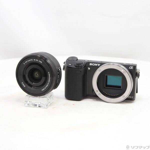 【中古】SONY(ソニー) α NEX-5RL パワーズームレンズキット (1610万絵素／黒いこと) 【251-ud】