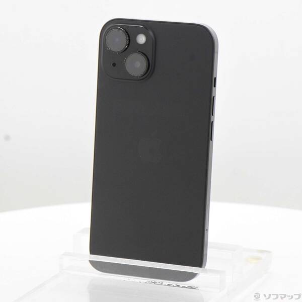 【中古】Apple(アップル) iPhone15 512GB 黒いこと MTMU3J／A SIM無償性 【196-ud】