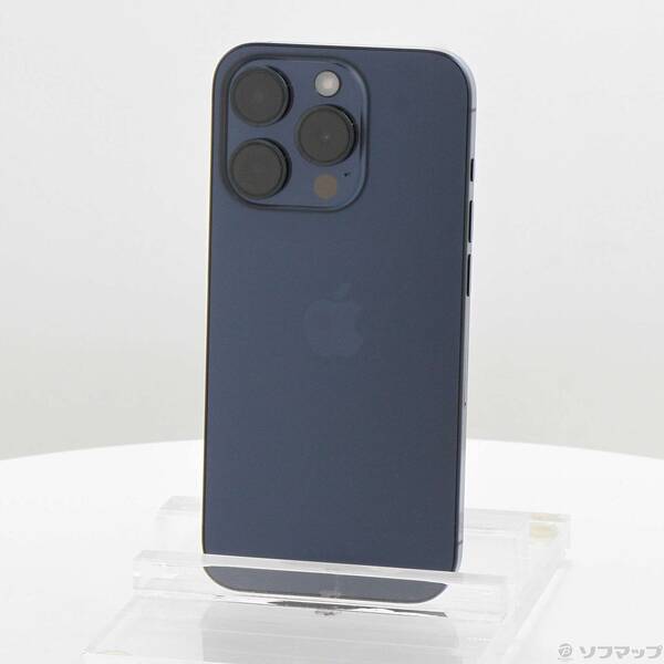 【中古】Apple(アップル) iPhone15 Pro 128GB ブルーチタニウム MTUA3J／A SIMフリー 【276-ud】｜ソフマップ中古専門店 60,049円
