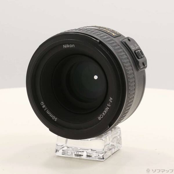 【中古】Nikon(ニコン) Nikon AF-S NIKKOR 50粍 F1.8G (水晶体) 【262-ud】