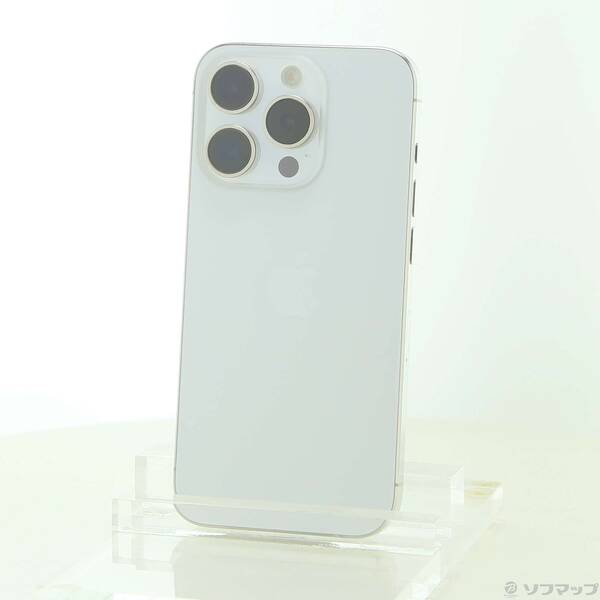 【中古】Apple(アップル) iPhone15 Pro 256GB 白いことチタニウム MTUD3J／A SIM無償性 【251-ud】