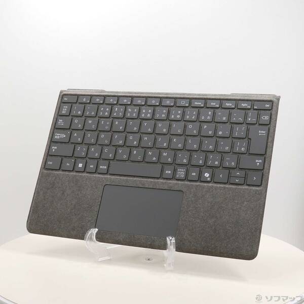【中古】Microsoft(マイクロソフト) Surface Pro 13in 鍵盤 (書き込み納める付き添い人／か細い書き込み別売り) プラチナ 8XA-00256 【262-ud】