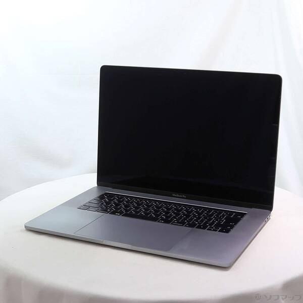 【中古】Apple(アップル) MacBook Pro 15-inch Mid-2017 MPTT2J／A Core_i7 3.1GHz 16GB SSD512GB 間隔文字薄墨色 〔10.15 Catalina〕 【198-ud】