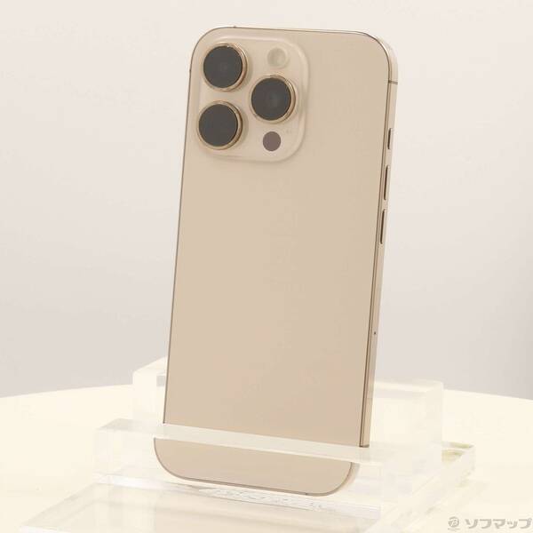 【中古】Apple(アップル) iPhone16 Pro 256GB 乾荒原チタニウム MYN23J／A SIM無償性 【198-ud】