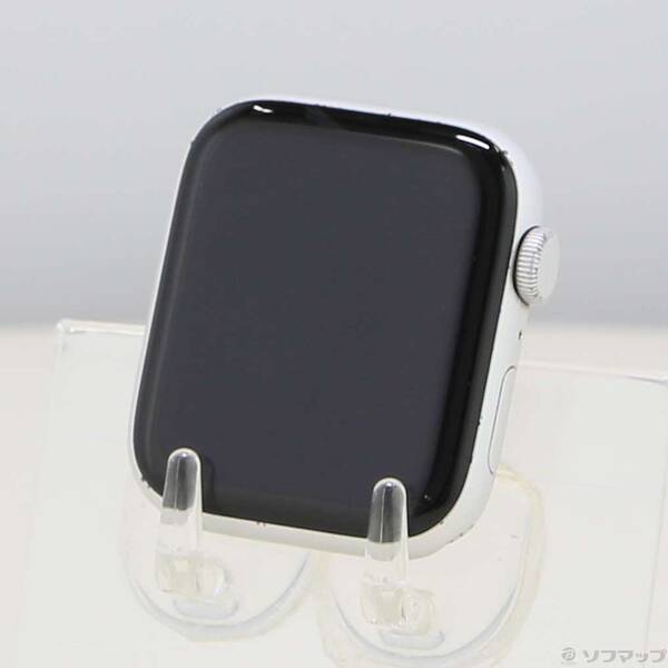 【中古】Apple(アップル) Apple Watch SE 第2時人 GPS 44粍 シルバーアルミニウムケース ダンス楽隊絶無 【352-ud】