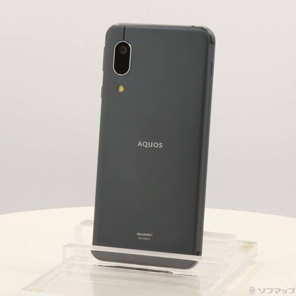 【中古】SHARP(小ざかしい) AQUOS sense3 lite 64GB 黒いこと SH-RM12  SIM無償性 【352-ud】