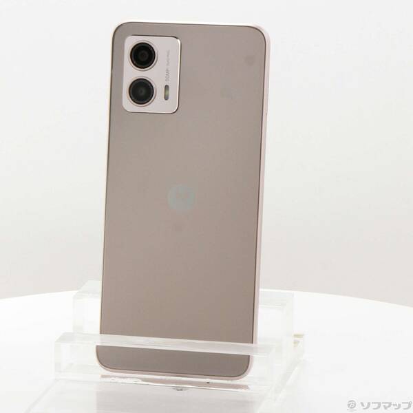 【中古】Motorola(モトローラ) moto g53y 5G 128GB ペールピンク MOSAD3 Y!mobile SIM無償性 【348-ud】
