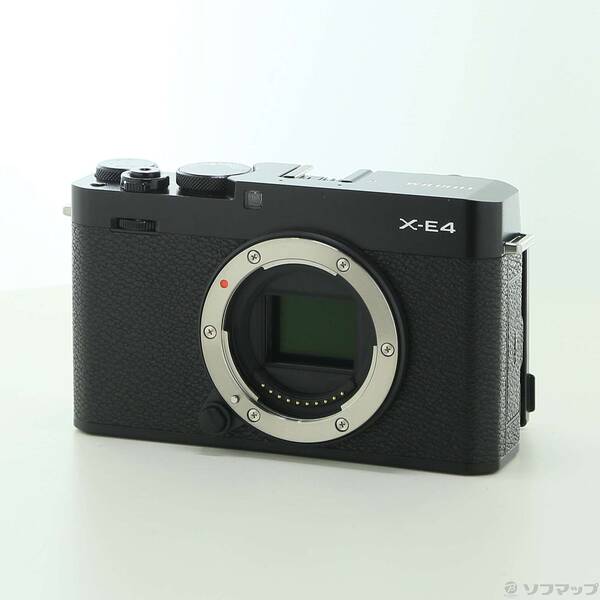 【中古】FUJIFILM(フジフイルム) FUJIFILM X-E4 上半身 黒いこと 【344-ud】