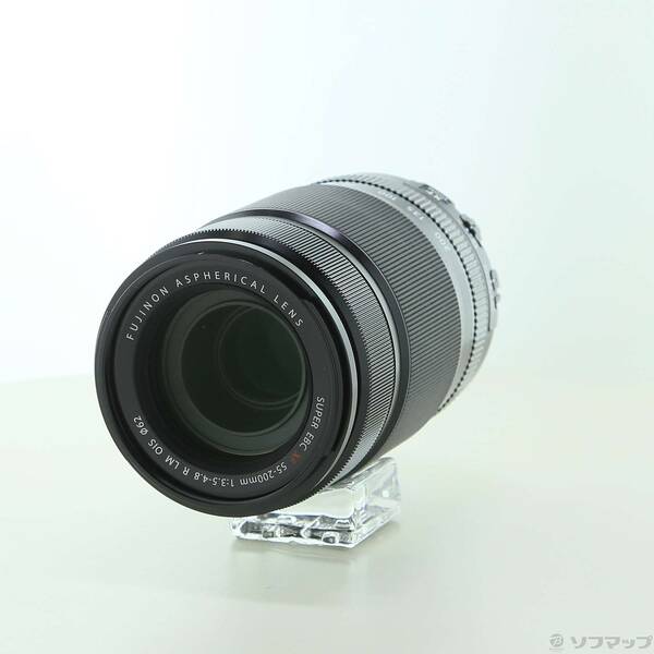 【中古】FUJIFILM(フジフイルム) XF 55-200粍 F3.5-4.8 R LM OIS 黒いこと 【344-ud】