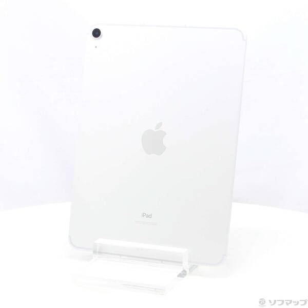 【中古】Apple(アップル) iPad Air 第4時人 64GB しろがね色 MYGX2J／A SIM無償性 【352-ud】