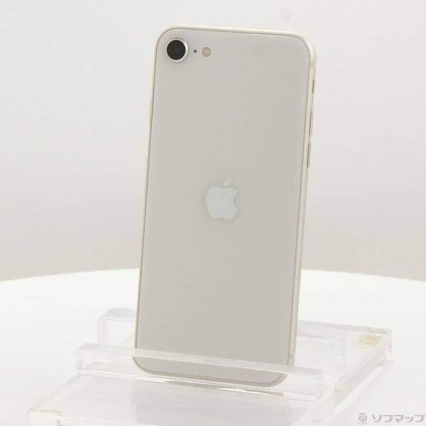 【中古】Apple(アップル) iPhone SE 第3時人 64GB はやりっ児点火装置 MMYD3J／A SIM無償性 【348-ud】