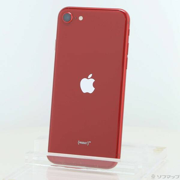 【中古】Apple(アップル) iPhone SE 第3時人 64GB 生成物赤いこと MMYE3J／A SIM無償性 【344-ud】
