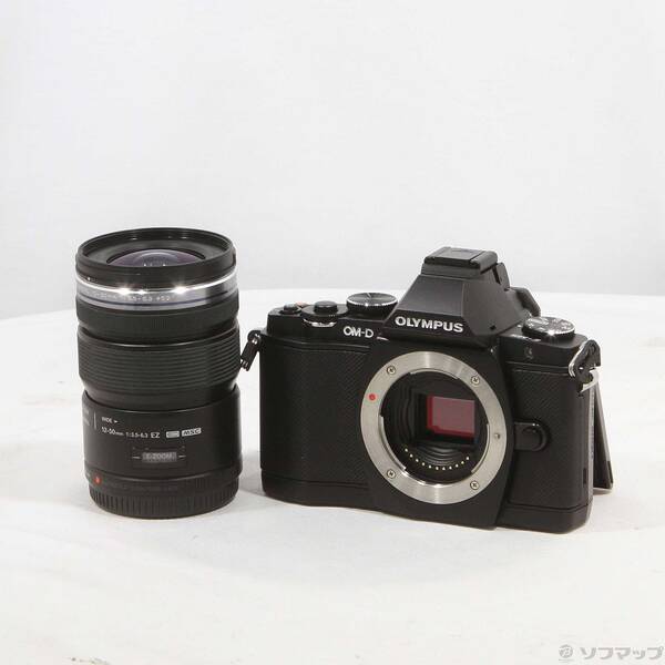 【中古】OLYMPUS(オリンパス) OM-D E-M5水晶体一揃いの道具(黒いこと) 【344-ud】
