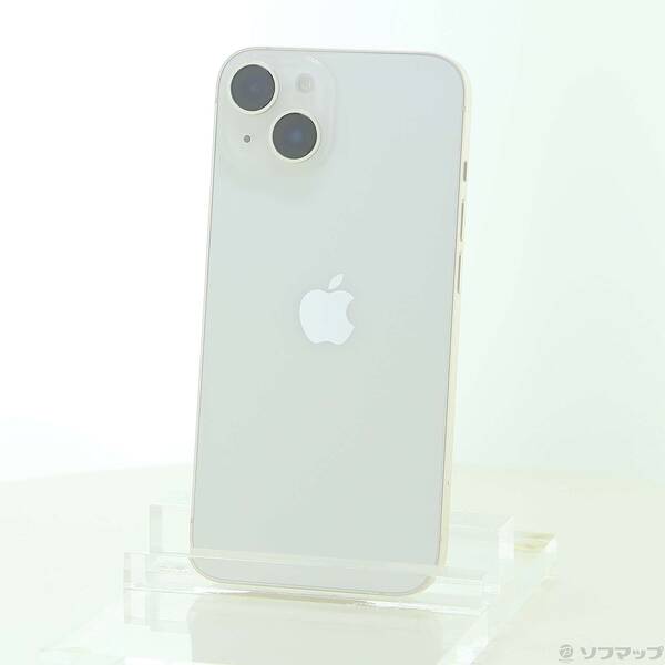 【中古】Apple(アップル) iPhone14 128GB スターライト MPUQ3J／A SIMフリー 【198-ud】｜ソフマップ中古専門店
