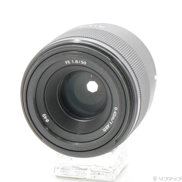 【中古】SONY(ソニー) FE 50粍 F1.8 黒いこと SEL50F18F 【344-ud】