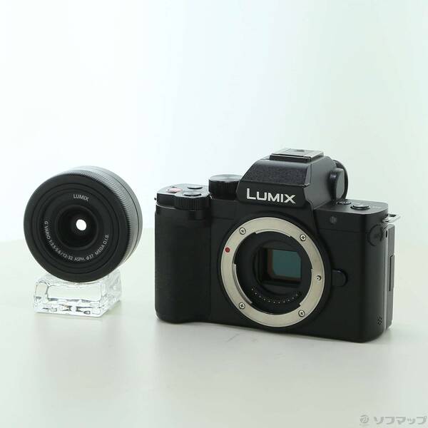 【中古】Panasonic(パナソニック) LUMIX DC-G100V 判定基準望遠レンズ一揃いの道具 黒いこと 【352-ud】