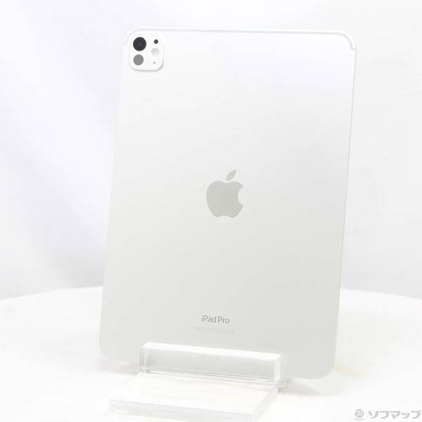 【中古】Apple(アップル) iPad Pro 11in 第5時人 標準尺度硝子 256GB しろがね色 MVV93J／A Wi-Fi 【352-ud】