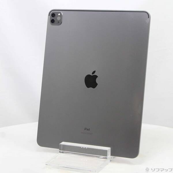 【中古】Apple(アップル) iPad Pro 12.9in 第5時人 256GB 間隔文字薄墨色 MHNH3J／A Wi-Fi 【352-ud】