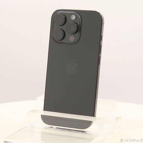 【中古】Apple(アップル) iPhone16 Pro 256GB 黒いことチタニウム MYN03J／A SIM無償性 【297-ud】