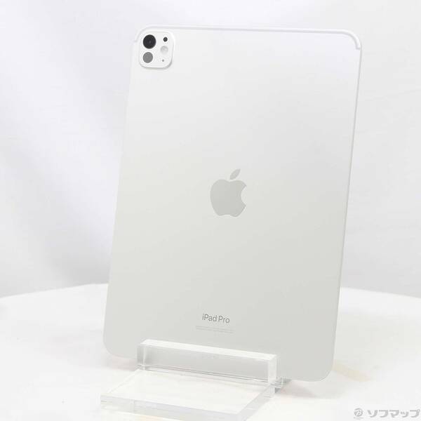 【中古】Apple(アップル) iPad Pro 11in 第5時人 標準尺度硝子 256GB しろがね色 MVV93J／A Wi-Fi 【352-ud】