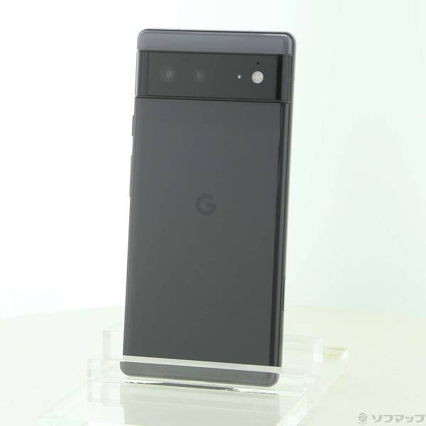 【中古】GOOGLE(グーグル) Google Pixel 6 128GB ストーミーブラック GR1YH SIM無償性 【258-ud】