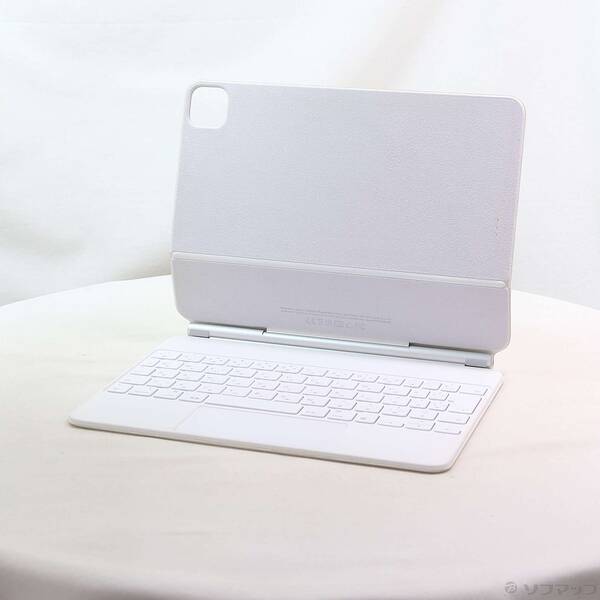 【中古】Apple(アップル) 11in iPad Pro 第3／2／1時人用 Magic Keyboard 日本語 白いこと MJQJ3J／A 【258-ud】