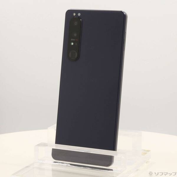 【中古】SONY(ソニー) Xperia 1 III 256GB フロストパープル SOG03 au鍵を掛ける取り消すSIM無償性 【297-ud】