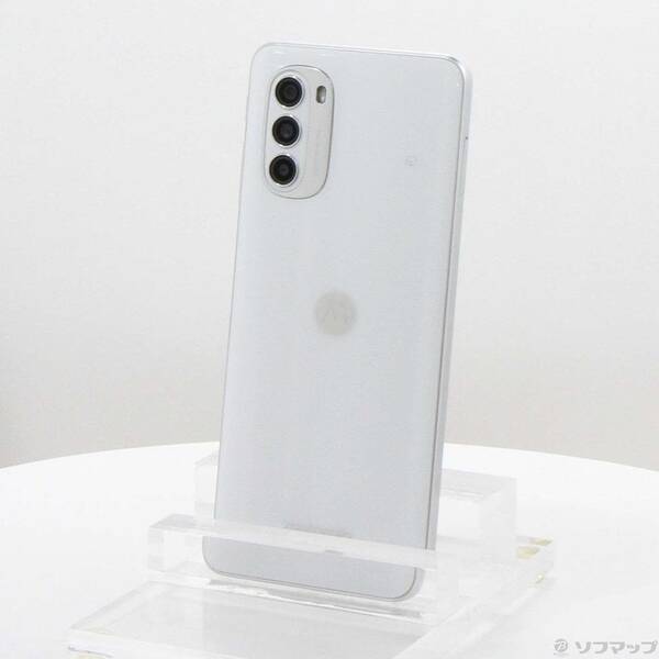 【中古】Motorola(モトローラ) moto g52j 5G II 128GB パール白いこと PATM0005JP SIM無償性 【262-ud】