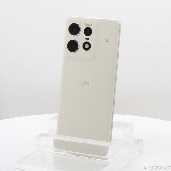 【中古】Motorola(モトローラ) motorola edge 50s pro 256GB ヴァニラ皮膚軟化剤 MOSAH3 Softbank SIM無償性 【262-ud】