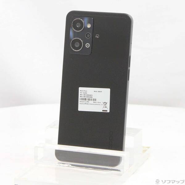 【中古】OPPO(オッポ) OPPO Reno9 A 128GB ナイト爵黒いこと A301OP Y!mobile SIM無償性 【262-ud】