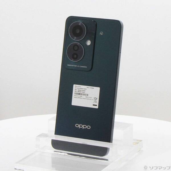 【中古】OPPO(オッポ) OPPO Reno11 A 128GB 暗然たる緑であること CPH2603GR SIM無償性 【262-ud】