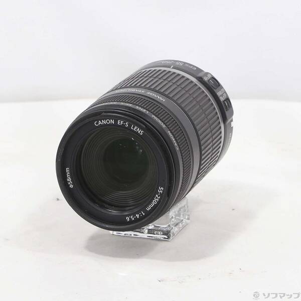 【中古】Canon(キヤノン) Canon EF-S 55-250粍 F4-5.6 IS 【297-ud】