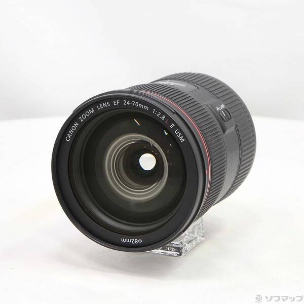 【中古】Canon(キヤノン) 〔見せびらかす品〕 Canon EF 24-70粍 F2.8L II USM 【262-ud】