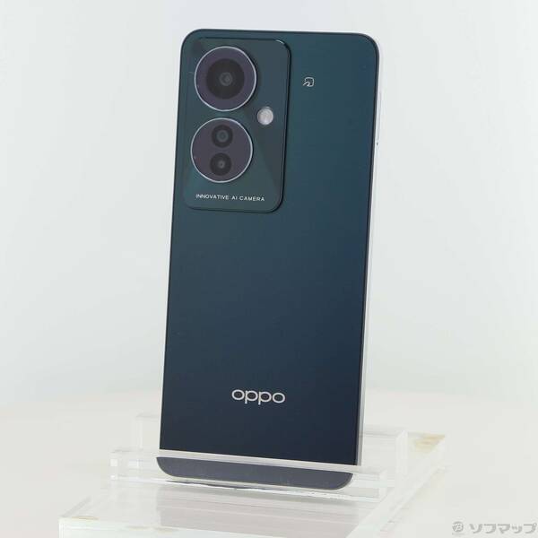 【中古】OPPO(オッポ) OPPO Reno11 A 128GB 暗然たる緑であること CPH2603GR SIM無償性 【262-ud】