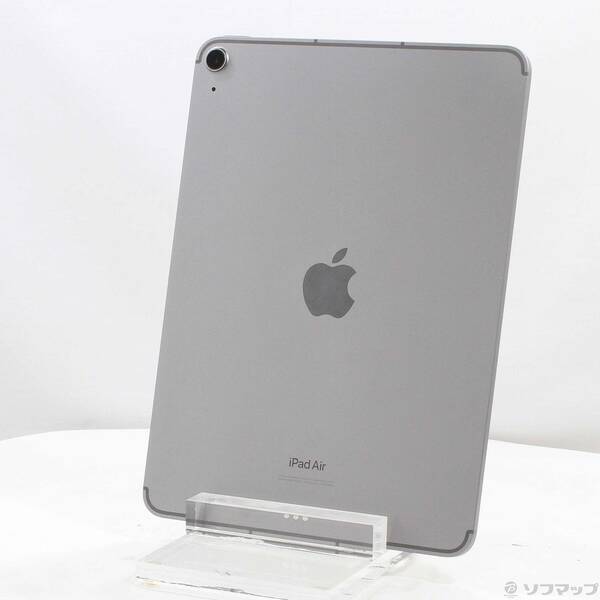 【中古】Apple(アップル) iPad Air 11in 第6時人 128GB 間隔文字薄墨色 MUXD3J／A SoftBank鍵を掛ける取り消すSIM無償性 【258-ud】