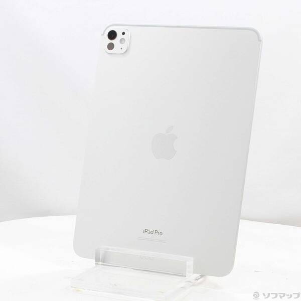 【中古】Apple(アップル) iPad Pro 11in 第5時人 Nano-texture硝子 2結核症 しろがね色 MWR93J／A Wi-Fi 【258-ud】