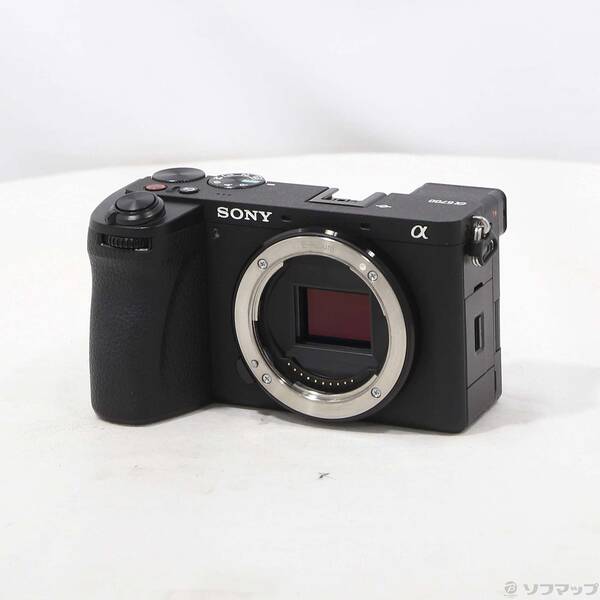 【中古】SONY(ソニー) α6700 ILCE-6700 上半身 黒いこと 【258-ud】