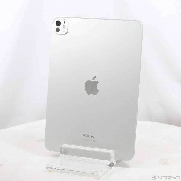 【中古】Apple(アップル) iPad Pro 11in 第5時人 標準尺度硝子 256GB しろがね色 MVV93J／A Wi-Fi 【258-ud】