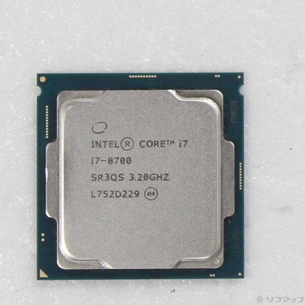 【中古】intel(インテル) Core i7 8700 〔3.2GHz／LGA 1151〕 【262-ud】