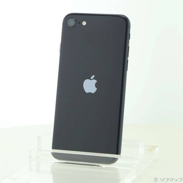 【中古】Apple(アップル) iPhone SE 第3時人 64GB 真夜中 MMYC3J／A SIM無償性 【305-ud】