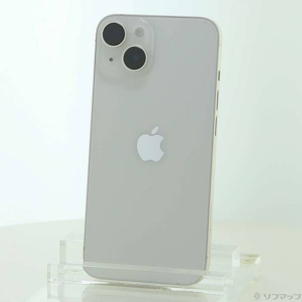 【中古】Apple(アップル) iPhone14 128GB スターライト MPUQ3J／A SIMフリー 【276-ud】｜ソフマップ中古専門店