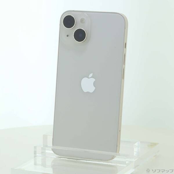 【中古】Apple(アップル) iPhone14 128GB スターライト MPUQ3J／A SIMフリー 【344-ud】｜ソフマップ中古専門店