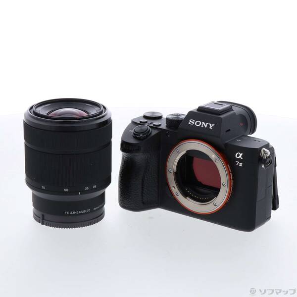 【中古】SONY(ソニー) α7III 水晶体一揃いの道具 ILCE-7M3K 【258-ud】