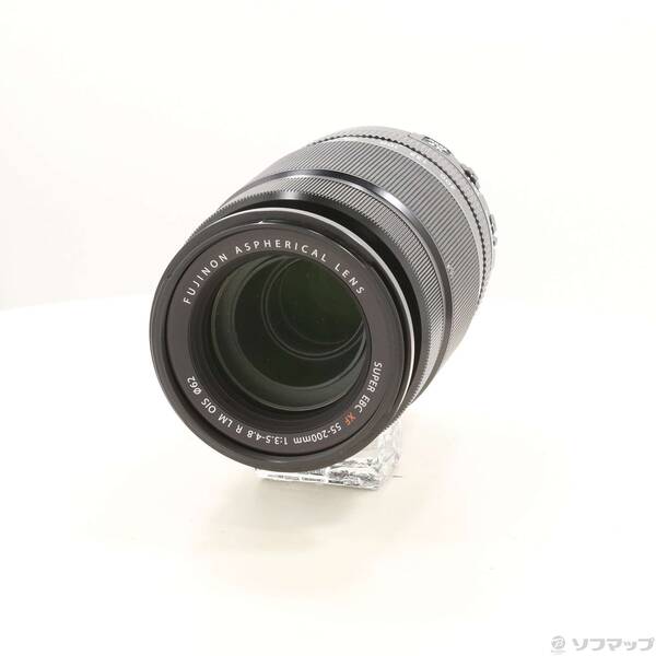 【中古】FUJIFILM(フジフイルム) XF 55-200粍 F3.5-4.8 R LM OIS 黒いこと 【305-ud】